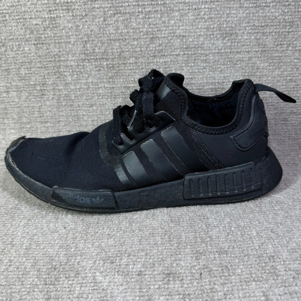 Adidas NMD R1 Mens 11 Black Triple Running Shoes FV9015